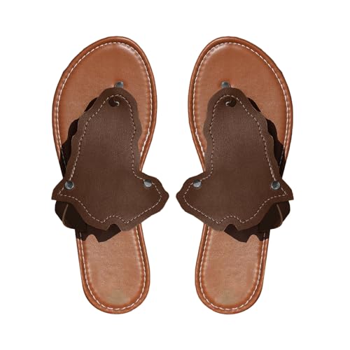 YANFJHV Zehentrenner Damen Sandalen Schwarz: Flip Flops Strandsandalen Flach Slip on Sommerschuhe Hausschuhe Sommer Slippers Outdoorsandalen Bequem Rutschfest Zehensandalen Für Frauen von YANFJHV