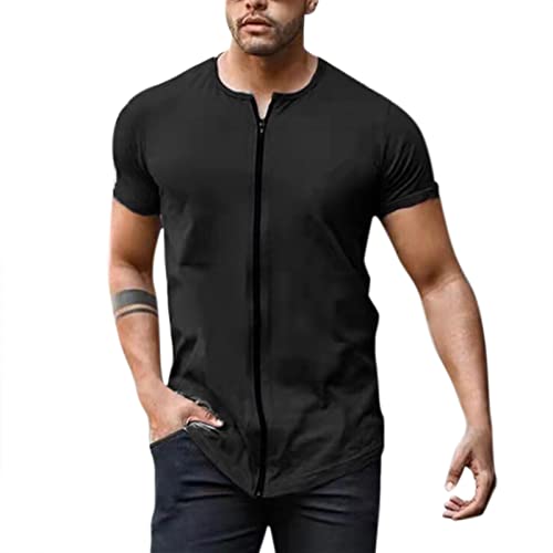 YANJI Poloshirt Herren Langarm,weißes Hemd Herren,kurzärmliges Hemd,Karierte hemdjacke Herren,leinen Hemd,männer Hemden,sommerhemden Herren,Business Hemden Herren,karohemd Herren,Business Hemden von YANJI