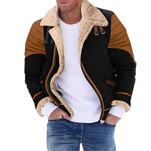 YANJI weisse winterjacke herren,weiße fleecejacke,daunenjacke gelb,oldschool lederjacke,bomberjacke beige,lederjacke mit puffärmeln,sweatshirt jacke braun,schwarze jeans jacke,steppjacke männer von YANJI