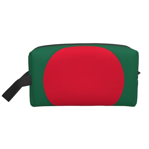 YANYU Flagge von Bangladesch Druck Reise Kulturbeutel Aufbewahrungstasche mit Reißverschluss mit Griffen Tragbare Kosmetik Organizer, Weiß, One Size, blank, One size YANYU Flagge von Bangladesch Druck Reise Kulturbeutel Aufbewahrungstasche mit Reißverschluss mit Griffen Tragbare Kosmetik Organizer, Weiß, One Size, blank, One size von YANYU