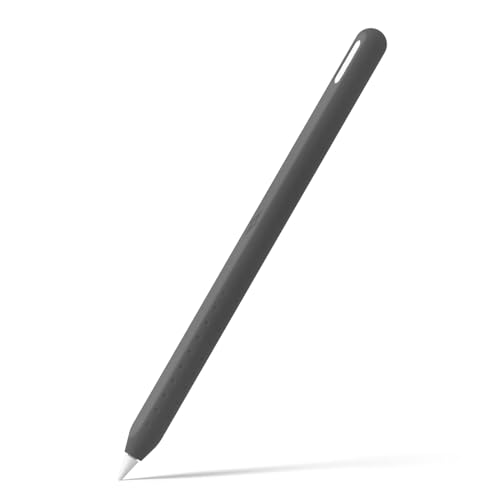 YAOGUI Rundum-Etui für Bleistift 2. Protektoren, sichere Passform, rutschfester Griff, lange Haltbarkeit, Schweißresistenz, leichtes Federmäppchen, dunkelgrau von YAOGUI