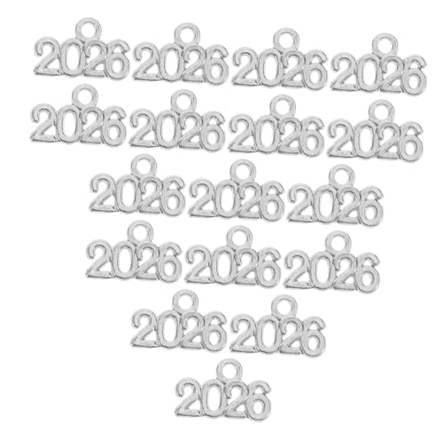 YARNOW 100Stücke DIY Legierung Schlüsselanhänger Charms Jahr Hochwertige Bastelanhänger für Schmuckherstellung und Kreative Dekorationen YARNOW 100Stücke DIY Legierung Schlüsselanhänger Charms Jahr Hochwertige Bastelanhänger für Schmuckherstellung und Kreative Dekorationen von YARNOW