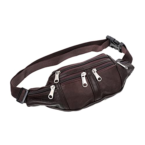 YARNOW Herrengürtel 2st Herren Gürteltasche Pu Einkaufstüte Draussen Fitness Hüfttasche von YARNOW