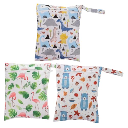 YARNOW 3 Stück Wickeltasche Nasstasche für Babytasche Nasstaschen für Babys Windel Aufbewahrungstasche Das Wesentliche an der Krankenhaustasche wasserdichte TPU-Membran YARNOW 3 Stück Wickeltasche Nasstasche für Babytasche Nasstaschen für Babys Windel Aufbewahrungstasche Das Wesentliche an der Krankenhaustasche wasserdichte TPU-Membran von YARNOW