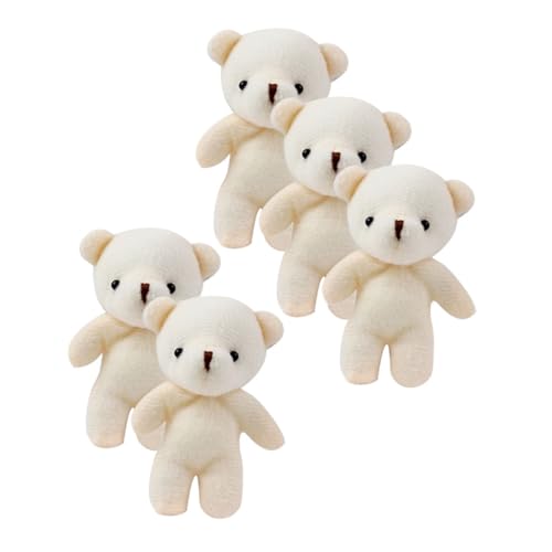 YARNOW 5 Stück Teiliges Plüschbär Schlüsselanhänger Süßer Cartoon Bär Anhänger für Taschen Rucksäcke und Kuscheltier Zubehör für und Kreative Dekorationen YARNOW 5 Stück Teiliges Plüschbär Schlüsselanhänger Süßer Cartoon Bär Anhänger für Taschen Rucksäcke und Kuscheltier Zubehör für und Kreative Dekorationen von YARNOW