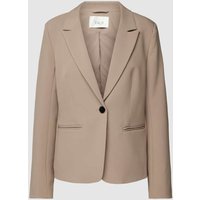 YAS Blazer mit Leistentaschen Modell 'BELLA' in Beige, Größe XXL von YAS