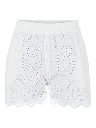 YAS Damen Yasholi Hw S. Noos Shorts, Star White, L EU von YAS