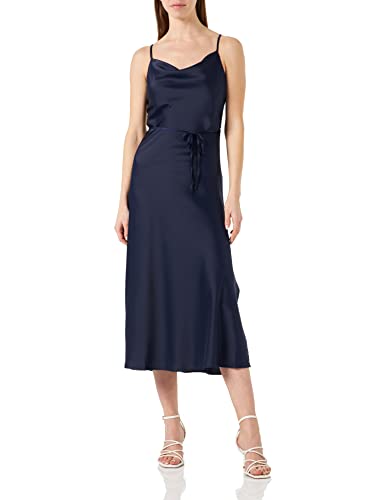 YAS Damen Yasthea Strap Long Dress S. Noos Kleid, Evening Blue, XS EU von YAS