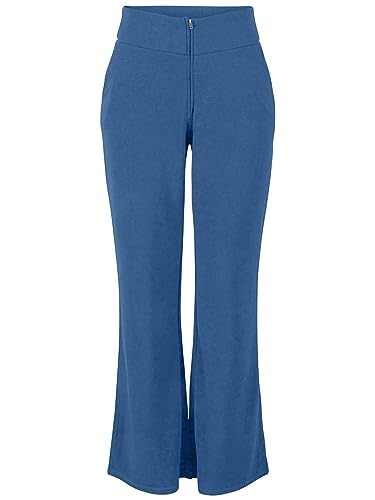 YAS Damen Yasvictoria Wide Pant S. Noos Stoffhose, Federal Blue, L EU von YAS