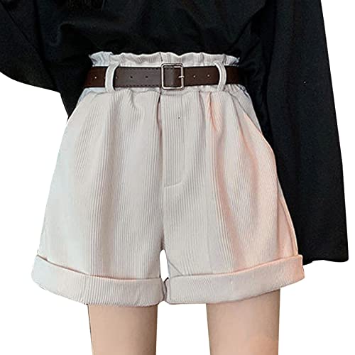 YCBMINGCAN Damen Sommershorts Hotpants Strand Shorts Sporthose Pants Hot Pants Stoffhose Lässige Kurze Hosen für Damen Aesthetic Vintage Lässige Shorts von YCBMINGCAN