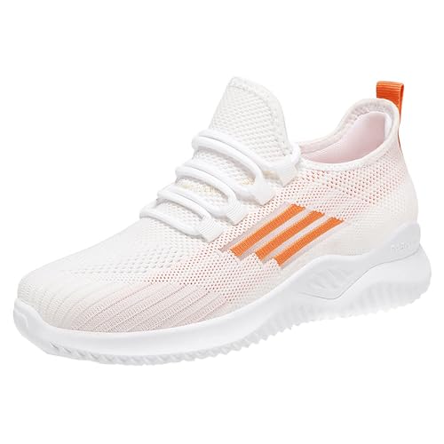 YCBMINGCAN Damenschuhe Ethnische Freizeitschuhe Sommermode Hohl Atmungsaktiv Flacher Absatz Weiche Sohle Freizeitschuhe Damen Schuhe Schwarz 40 (White, 36) von YCBMINGCAN