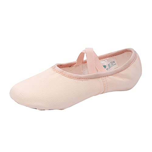 YCBMINGCAN Kinderschuhe Tanzschuhe Warm Dance Ballett Performance Indoor Schuhe Yoga Tanzschuhe Hallenschuhe Mädchen (A, 28.5 Little Child) von YCBMINGCAN