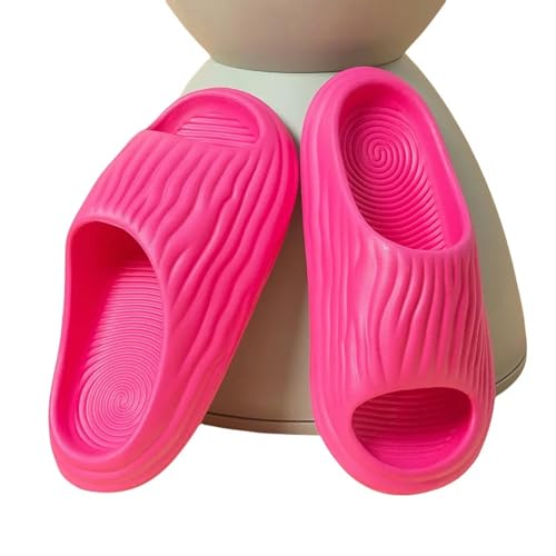 YDRABFLE Sommerhausschuhe Sandalen Sommer Mann Frauen Flip Flops Hausschuhe Strand Mann Rutschen Sport-A-Rosarot-40-41 von YDRABFLE