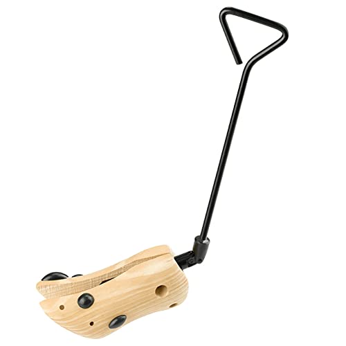 Stiefelspanner aus Holz, verstellbar, Schuhspanner für High Heels, Schuhspanner mit Schuhlöffel für Damen und Herren, schnelle Aufbewahrung, holz, Large von YICARE