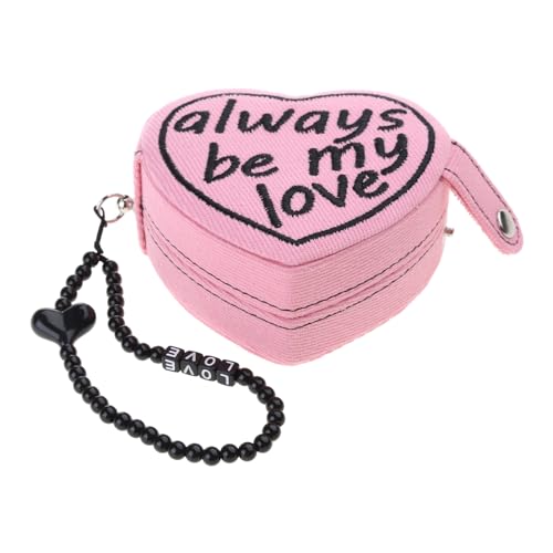 YIGZYCN Kompakte Schmuck-Aufbewahrungsbox in Herz-Kuchenform, exquisiter Schmuckkoffer, Retro, kleiner Schmuckbehälter, geeignet für Schmuck YIGZYCN Kompakte Schmuck-Aufbewahrungsbox in Herz-Kuchenform, exquisiter Schmuckkoffer, Retro, kleiner Schmuckbehälter, geeignet für Schmuck von YIGZYCN