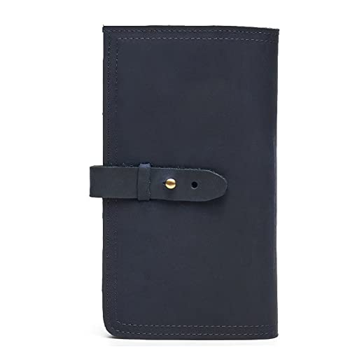 YIHANSS 1 Stück Clutch Bag Herren Retro Business Wallet Große Kapazität Dokumententasche Lange Tasche (Farbe: B, Größe: 11 * 2 * 19 cm) von YIHANSS