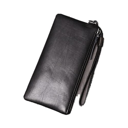 YIHANSS Geldbörsen 1 Stück Herren Clutch Damen Lange Geldbörse Weiches Leder Dünne Handytasche Multi-Karten-Geldbörse von YIHANSS