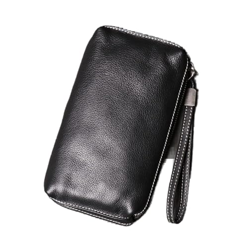 YIHANSS Geldbörsen Geldbörse Herren Handytasche Weiches Leder Lange Clutch Retro Damen Geldbörse Clutch Bag von YIHANSS