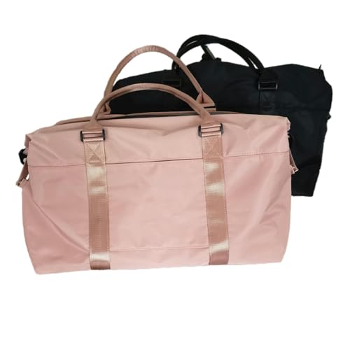 YIMAISZQ handgepäck Tasche Reisetasche Frauen Kurzfilmgepäck Tasche Reisenbeutel Herrengepäcktasche-rosa-52 cm*18 cm*34 cm von YIMAISZQ