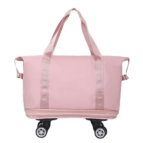 YIMAISZQ handgepäck Tasche Reisetasche Wanxiang Rad Gepäckbeutel-rosa von YIMAISZQ