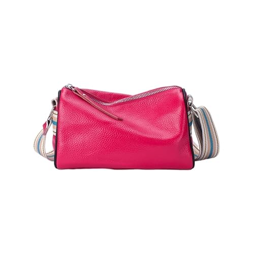 YIZITU Modische Tasche, quadratisch, kosmatische Tasche, Kissen, Schultertaschen für Mädchen und Frauen, Crossbody-Tasche, Reise-Kuriertasche, hot pink von YIZITU