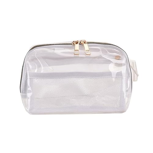 YIZITU Modische Tasche, quadratische Handytasche, trendige Tasche, Schultertaschen, Mädchen, Damen, Crossbody-Tasche, transparent, lässig, Reisetasche, weiß von YIZITU