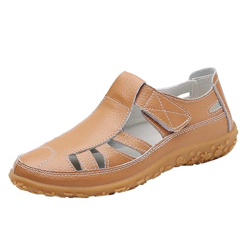 Sportschuhe Damen Sommer Offener Zeh Rutsche Sport Sportschuhe Damen Bequeme OrthopäDische Sportschuhe FüR Atmungsaktive Sport Sportschuhe Casual Damenschuhe Walkingschuhe Rutschfeste Strandsanda von YIzdegg