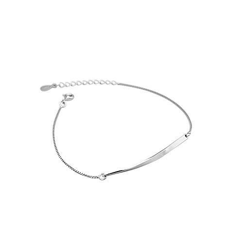 Damenarmband aus 925er Sterlingsilber, personalisierte glänzende geometrische Streifenkunst, wunderschöne Perlenkunst, modisches Damenarmband im europäischen und amerikanischen Stil, Schmucksets von YJHQSS