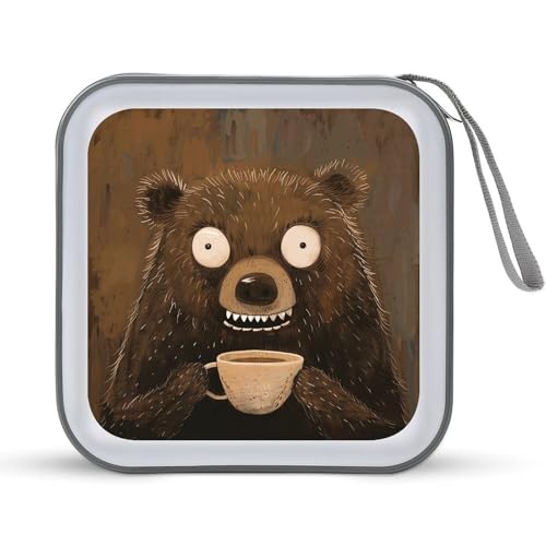 YJWANDO CD-Aufbewahrungsbox, weiße Zähne und Bären-Druck, tragbare CD-Box, DVD-Aufbewahrungsbox, kleine tragbare CD-Box, Geschenk, CD-Box, Heim-CD-Organisation, Stil:, Einheitsgröße, Minimalistisch YJWANDO CD-Aufbewahrungsbox, weiße Zähne und Bären-Druck, tragbare CD-Box, DVD-Aufbewahrungsbox, kleine tragbare CD-Box, Geschenk, CD-Box, Heim-CD-Organisation, Stil:, Einheitsgröße, Minimalistisch von YJWANDO