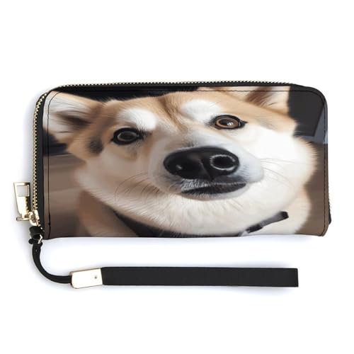 YJWANDO Geldbörse aus PU-Leder, Tier-Hunde-Fotodruck moderne Damengeldbörse lange Geldbörse für Frauen, Handheld-Clutch, Stil, 20 x 10,5 cm, modern, Stil:, 20.0*10.5cm, Modern YJWANDO Geldbörse aus PU-Leder, Tier-Hunde-Fotodruck moderne Damengeldbörse lange Geldbörse für Frauen, Handheld-Clutch, Stil, 20 x 10,5 cm, modern, Stil:, 20.0*10.5cm, Modern von YJWANDO