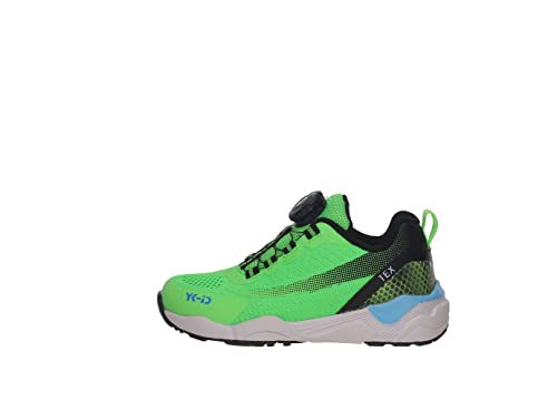 Lurchi LEURON-TEX YK-ID Sneaker, Green Blue, 28 EU von YK-ID