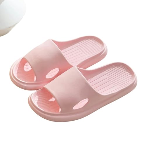 YLXCKGS Flip-Flops Einfachheit Eva Hausschuhe Home Weiche Sohle Anti-Rutsch Bad Slipper Sommer Casual Indoor Frauen Flip-Flop-Rosa-38-39 von YLXCKGS