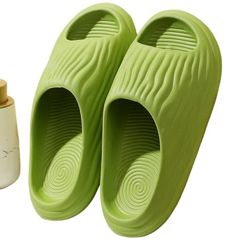 YLXCKGS Flip-Flops Eva Bitter Melone Hausschuhe Männer Flip-Flops Weiche Sohle Strand Dicke Sohle Weiche Sandale Frauen Outdoor Handlichkeit Schuhe-Hellgrün-36-37 von YLXCKGS