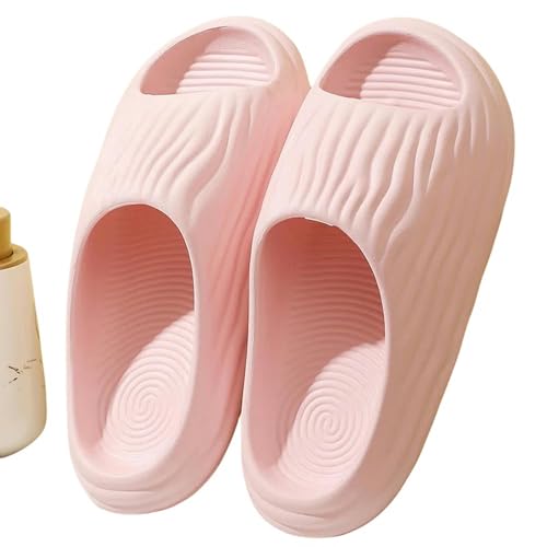 YLXCKGS Flip-Flops Eva Bitter Melone Hausschuhe Männer Flip-Flops Weiche Sohle Strand Dicke Sohle Weiche Sandale Frauen Outdoor Handlichkeit Schuhe-Rosa-38-39 von YLXCKGS