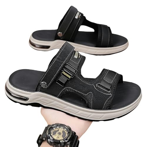 YLXCKGS Flip-Flops Herren Sandalen Sommer Weicher Soled Anti Slip Beach Schuhe Herren Große Flip-Flops Casual Outwear Sandalen-Brechen-39 von YLXCKGS