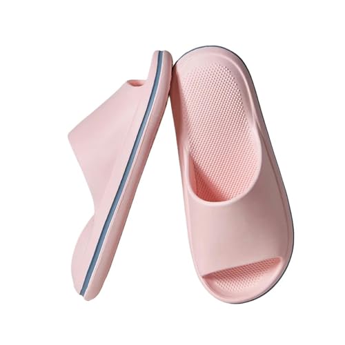 YLXCKGS Flip-Flops Sommer Hausschuhe Eva Bad Sportrutschen Unisex Sneaker Frauen Flip-Flop Indoor Sandalen Loafer-Rosa-Kn-Größe 42-43 von YLXCKGS