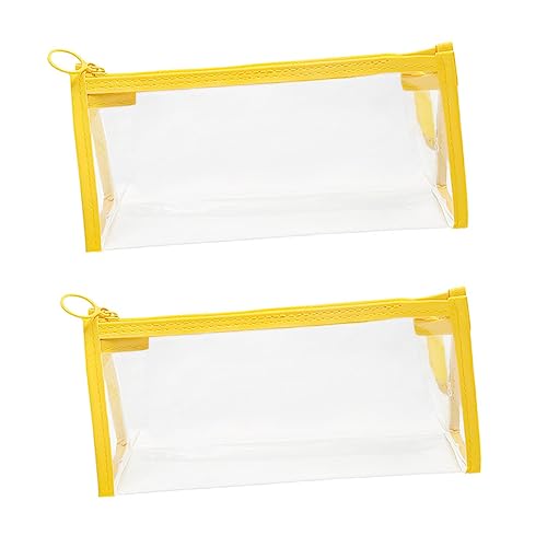 YOSADIER Kosmetiktasche Großes Fassungsvermögen 2 Schreibwarentaschen Für Stifte Und Papier Stilvolles Reißverschlussdesign Für Einfachen Zugriff Zufällige Farbe YOSADIER Kosmetiktasche Großes Fassungsvermögen 2 Schreibwarentaschen Für Stifte Und Papier Stilvolles Reißverschlussdesign Für Einfachen Zugriff Zufällige Farbe von YOSADIER
