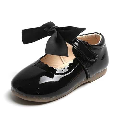 YOSICIL Klassische Lederschuhe Mädchen Mary Jane Schuhe Kleinkind Ballerina Shoes Sandalen Schleifen Geburtstagsparty Halloween Weihnachten Karneval Schulschuhe Kindergarten Geschenk, Schwarz, 23 YOSICIL Klassische Lederschuhe Mädchen Mary Jane Schuhe Kleinkind Ballerina Shoes Sandalen Schleifen Geburtstagsparty Halloween Weihnachten Karneval Schulschuhe Kindergarten Geschenk, Schwarz, 23 von YOSICIL