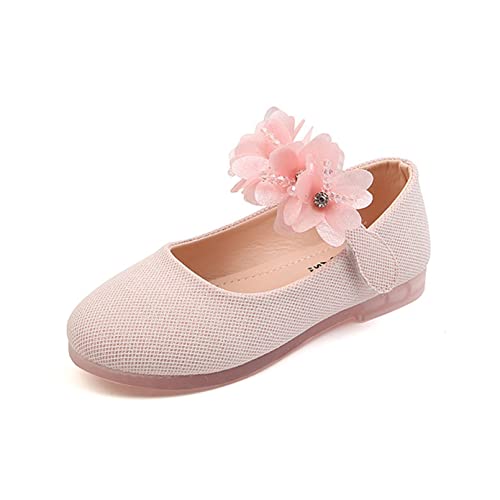 YOSICIL Kleinkind Mädchen Prinzessinnenschuhe mit Blumen Kinder Sandalen Ballerinas Uniformschuhe Mary Jane Schuhe Lederschuhe für Freizeit Hochzeit Geburtstag Geschenk Kindergarten, Rosa, 29 YOSICIL Kleinkind Mädchen Prinzessinnenschuhe mit Blumen Kinder Sandalen Ballerinas Uniformschuhe Mary Jane Schuhe Lederschuhe für Freizeit Hochzeit Geburtstag Geschenk Kindergarten, Rosa, 29 von YOSICIL
