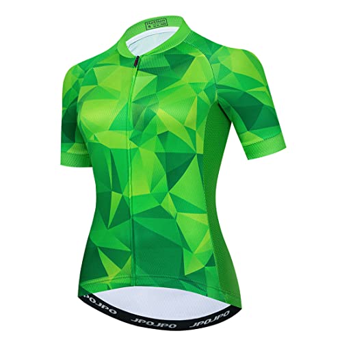 Damen-Fahrradtrikot, Mountainbike-Trikot, kurzärmelig, S-3XL, T2002, X-Groß von YOUALSO