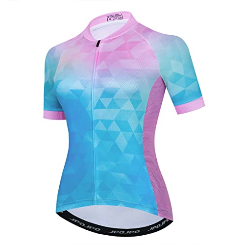 Damen-Fahrradtrikot, Mountainbike-Trikot, kurzärmelig, S-3XL, T2008, Klein von YOUALSO