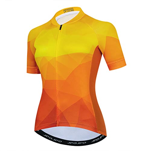 Damen-Fahrradtrikot, kurzärmelig, Mountainbike-Hemd für Damen, Fahrradkleidung, Biking-Oberteil, S-3XL, T2009, XX-Large von YOUALSO