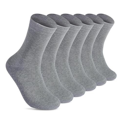YOUCHAN 10 Paar Socken Herren & Damen – Atmungsaktive & Bequeme Herrensocken aus Baumwolle, Grau, Größe 47-50 YOUCHAN 10 Paar Socken Herren & Damen – Atmungsaktive & Bequeme Herrensocken aus Baumwolle, Grau, Größe 47-50 von YOUCHAN