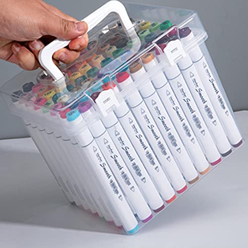 YOUNAFEN Handmarker, Stift-Organizer, mehrere Schlitze, farbige Marker-Aufbewahrung für Etui, wasserdicht, staubdicht, für Studenten, Kinder, Zuhause, Schule von YOUNAFEN