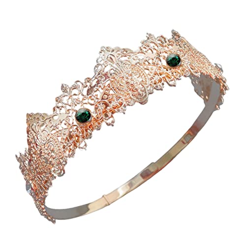 Kronendekoration, Vintage-Dekor, Hochzeitskopfschmuck for die Braut, Kopfband for Männer, Könige, Vintage-Königliche Herren-Tiara, Zinklegierung, Haarschmuck, Tiara-Requisite, einzigartige Haardekorat von YPOSPDD