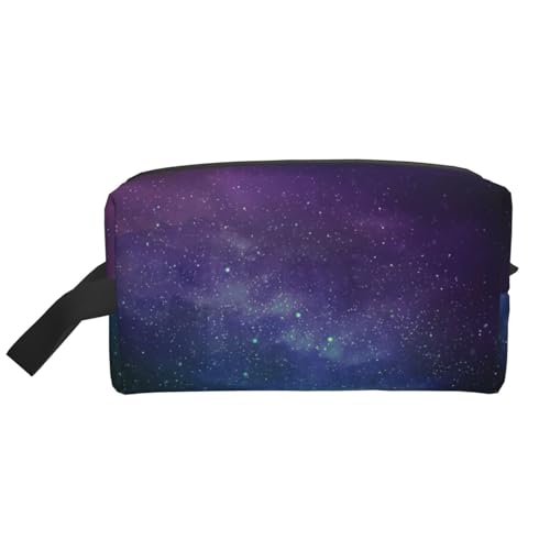 Universum mit Sternen Galaxie Interstellar Print Kulturbeutel für Männer Reise Kulturbeutel Geräumige Kapazität Kosmetiktasche für Frauen, weiß, Einheitsgröße Universum mit Sternen Galaxie Interstellar Print Kulturbeutel für Männer Reise Kulturbeutel Geräumige Kapazität Kosmetiktasche für Frauen, weiß, Einheitsgröße von YQxwJL