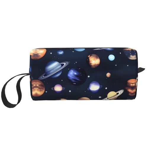 YQxwJL Reise-Kosmetiktasche, Motiv: Planeten, Sterne und Milchstraße, Geschenke für Frauen, Mutter, Schwester, Weiss/opulenter Garten, Einheitsgröße YQxwJL Reise-Kosmetiktasche, Motiv: Planeten, Sterne und Milchstraße, Geschenke für Frauen, Mutter, Schwester, Weiss/opulenter Garten, Einheitsgröße von YQxwJL