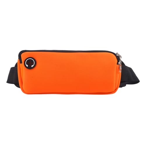 YRHHBYH Sport Fanny Pack Frauen Gürtel Tasche Männer Laufen Taille Tasche mit Telefon Loch Eva wasserdichte Gym Taschen Radfahren Tasche Lauf zubehör,Orange von YRHHBYH