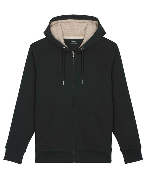 YTWOO Hoodie Jacke mit Sherpafutter für Damen und Herren, Kapuzenjacke, Unisex von YTWOO