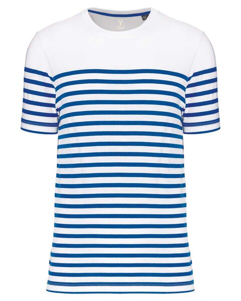 YTWOO Nachhaltiges Herren-T-Shirt mit Rundhalsausschnitt im Marine-Stil von YTWOO